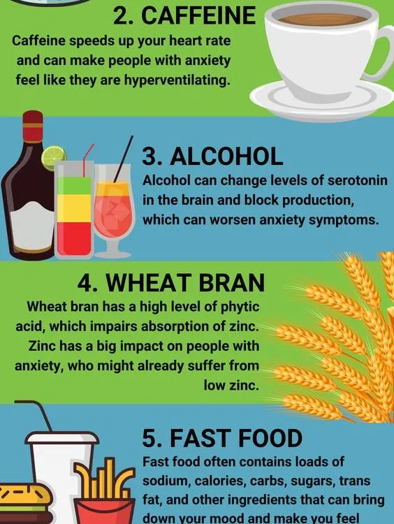 9 Worst Foods for Anxiety