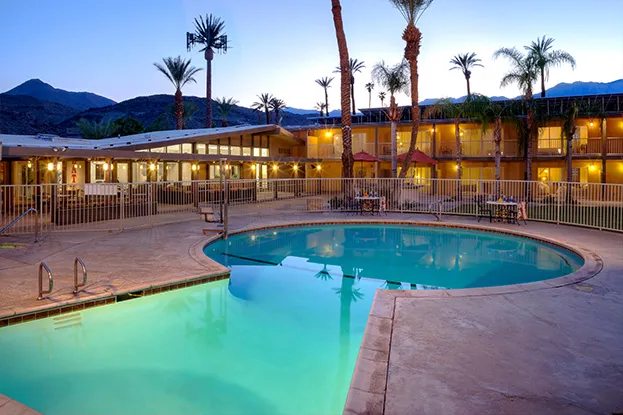Banyan Palm Springs Pool Area