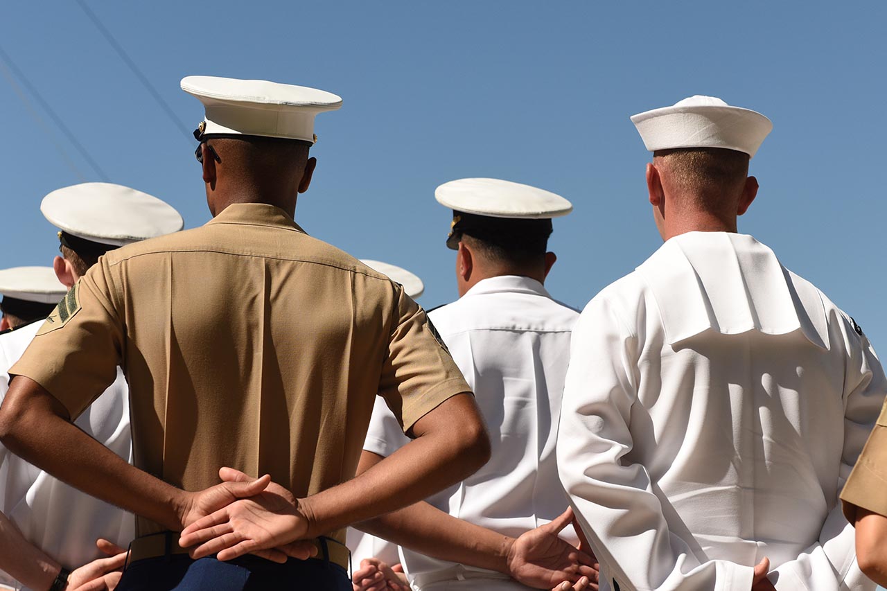 what are the navy core values