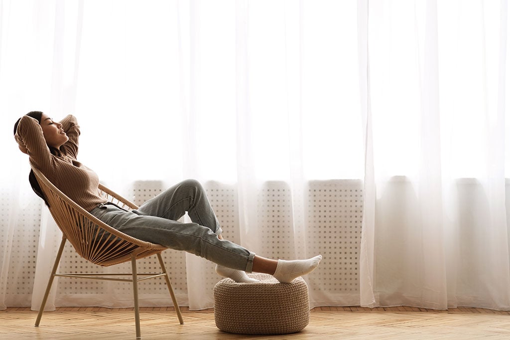 relaxing