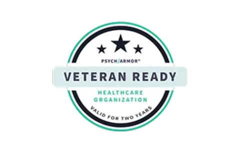 PsychArmor Veteran Ready Healthcare Organization badge